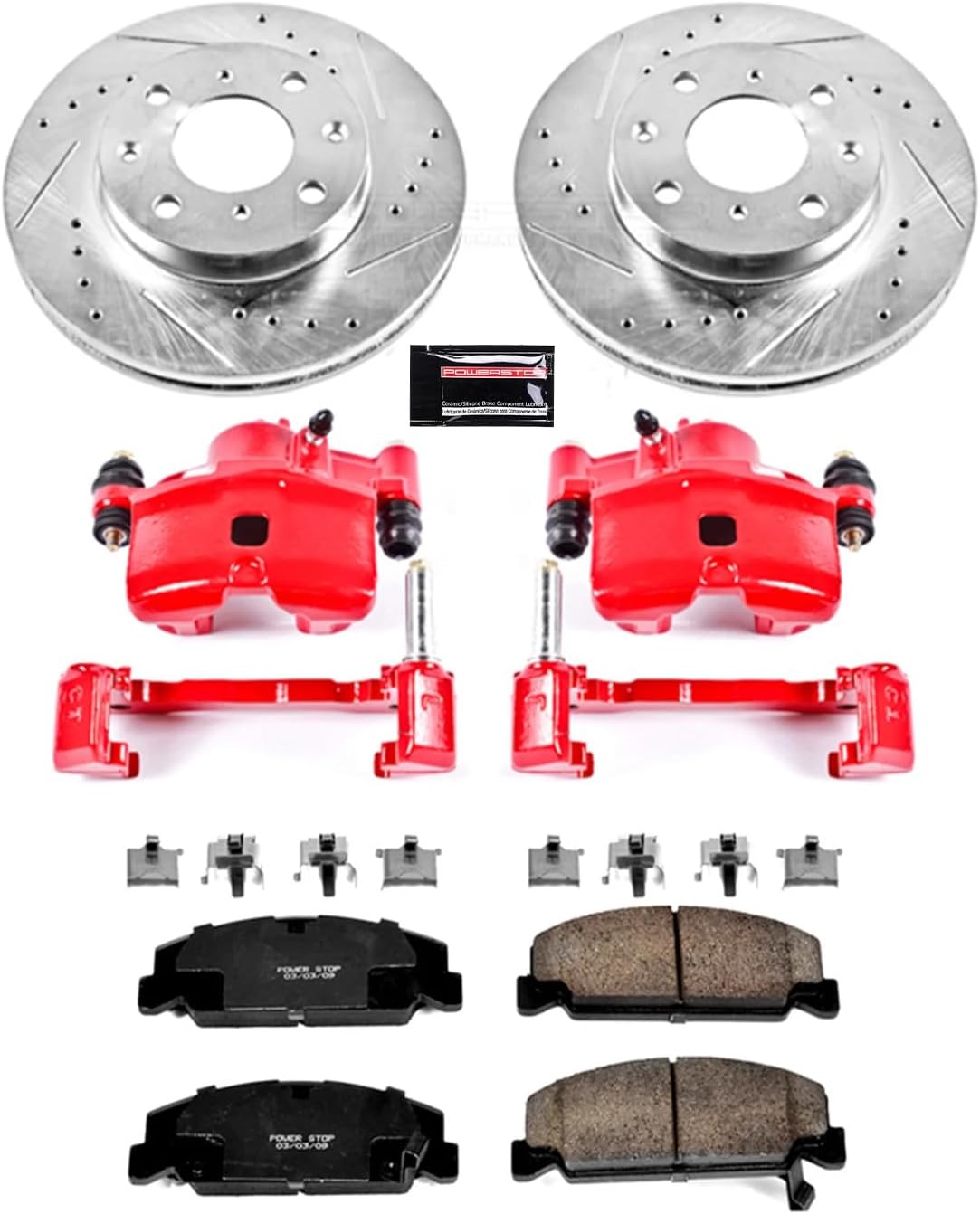 Power Stop KC5482 1-Click Performance Brake Kit