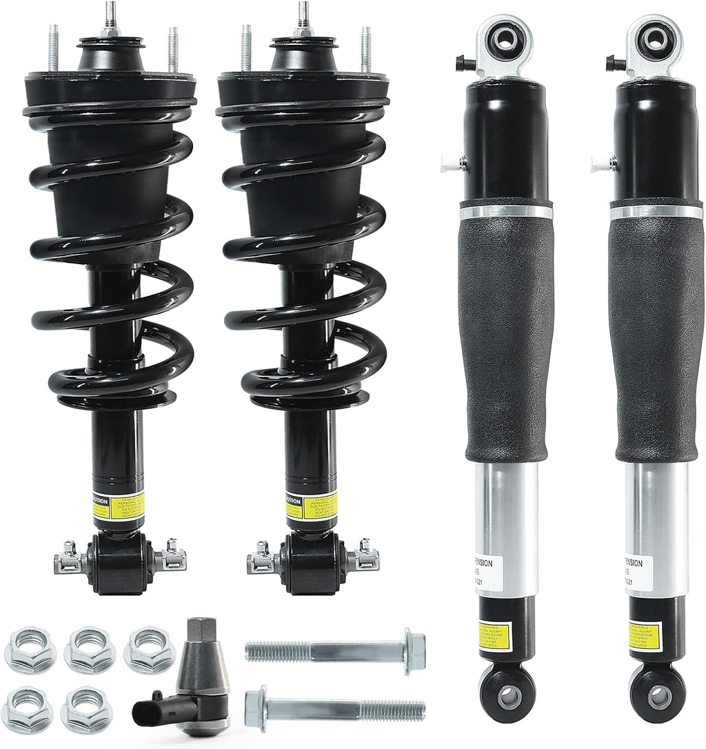 4PCS Front & Rear Shock Absorber Strut Assembly