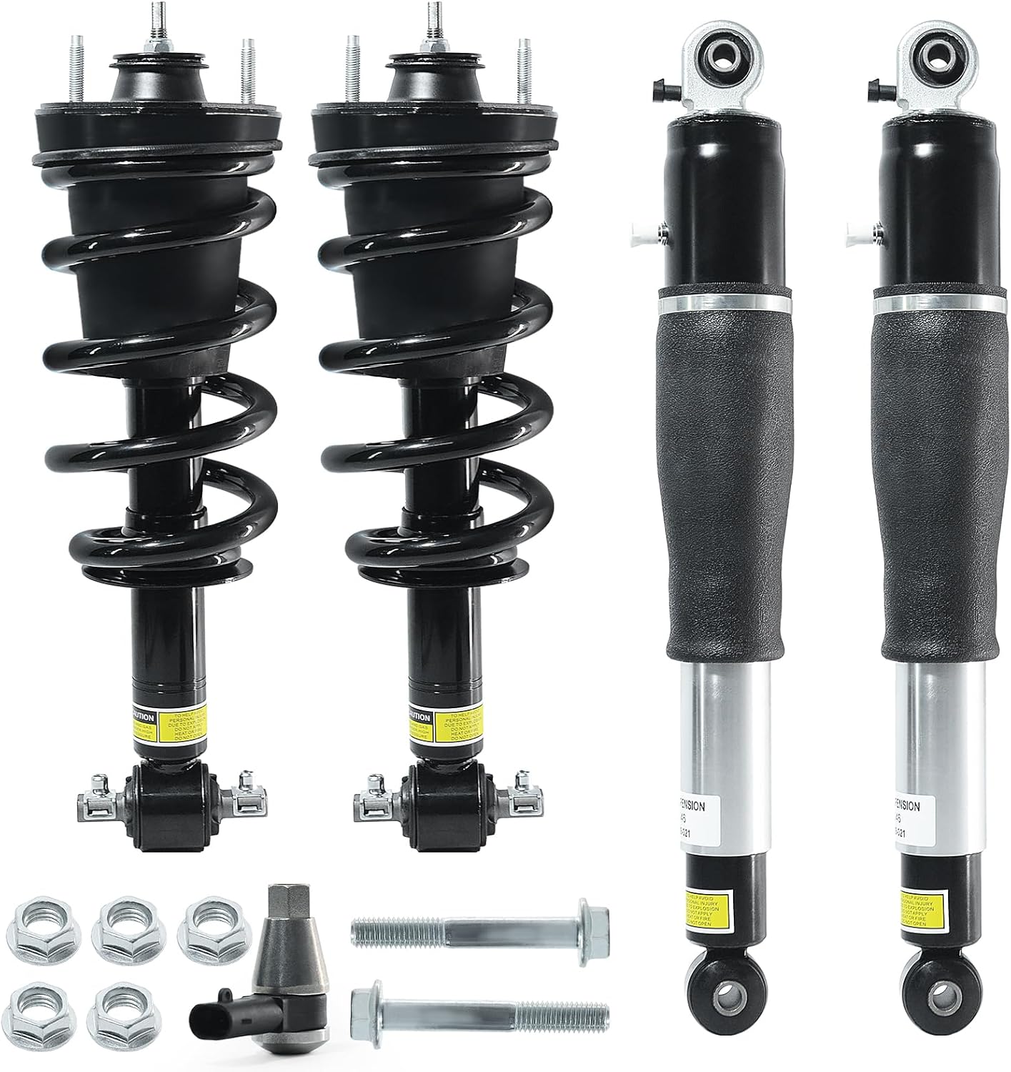 4PCS Front & Rear Shock Absorber Strut Assembly