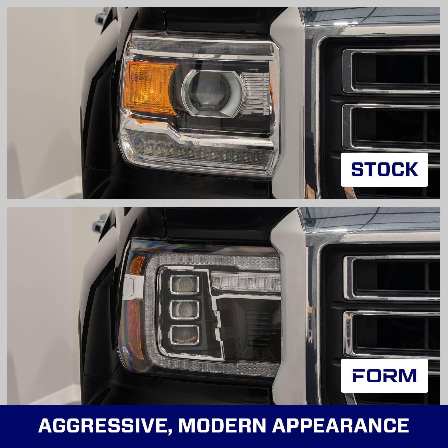 Sequential LED Projector Headlights